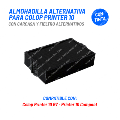 Almohadilla Alternativa para Printer 10 Con Tinta