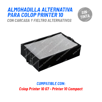 Almohadilla Alternativa para Printer 10 Sin Tinta