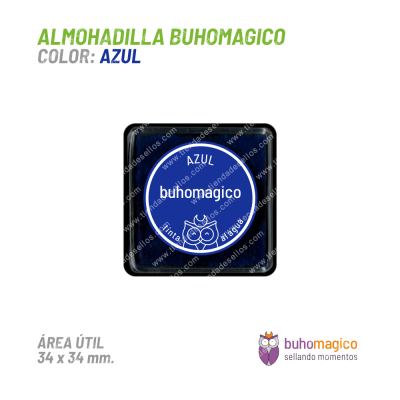 Almohadilla BuhoMagico - Azul