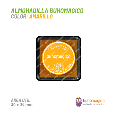 Almohadilla BuhoMagico - Amarillo