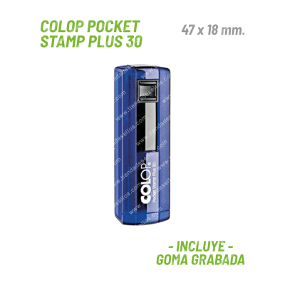 Sello de Bolsillo Colop Pocket Stamp Plus 30